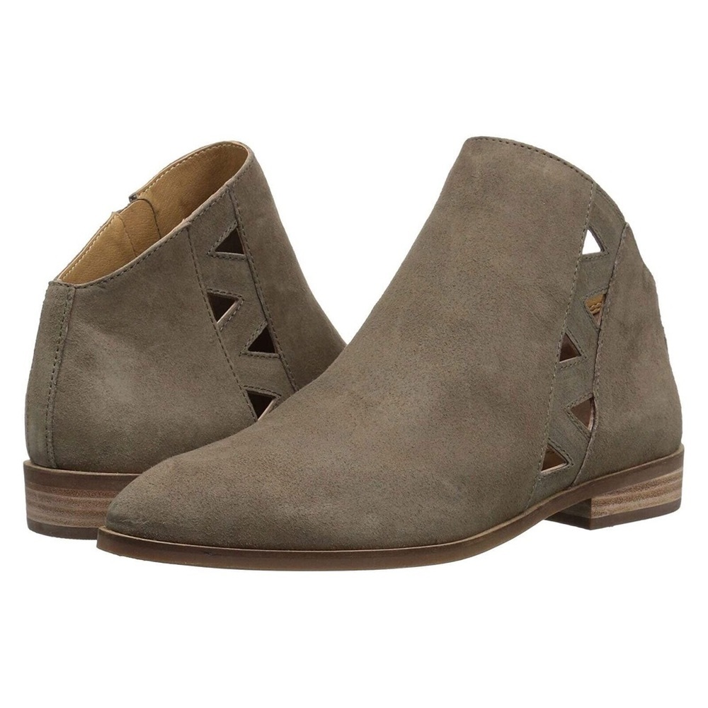 NEW NWT Lucky Brand Jakeela Boot Ankle Booties Leather Brindle 5